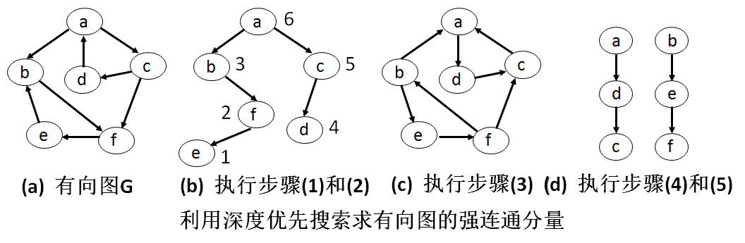 求强连通分量的步骤