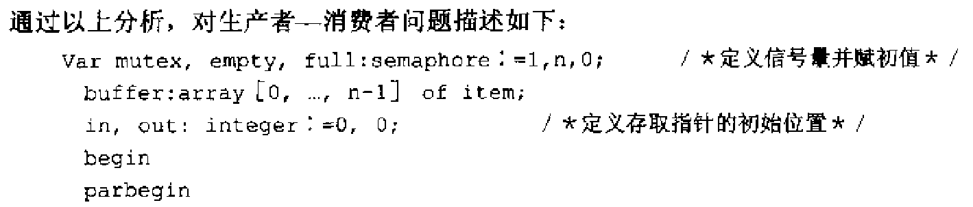 生产消费者问题算法