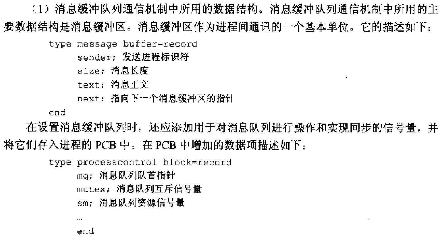 消息缓冲队列