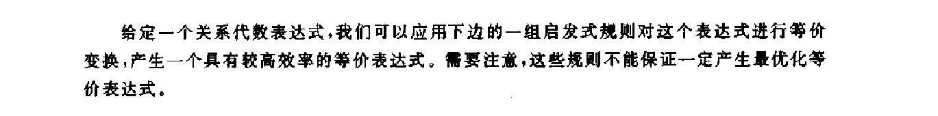 代数优化规则