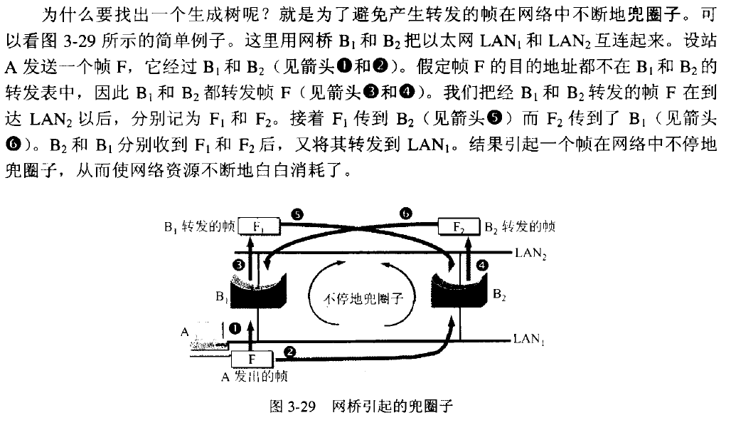 需要生成树算法的原因